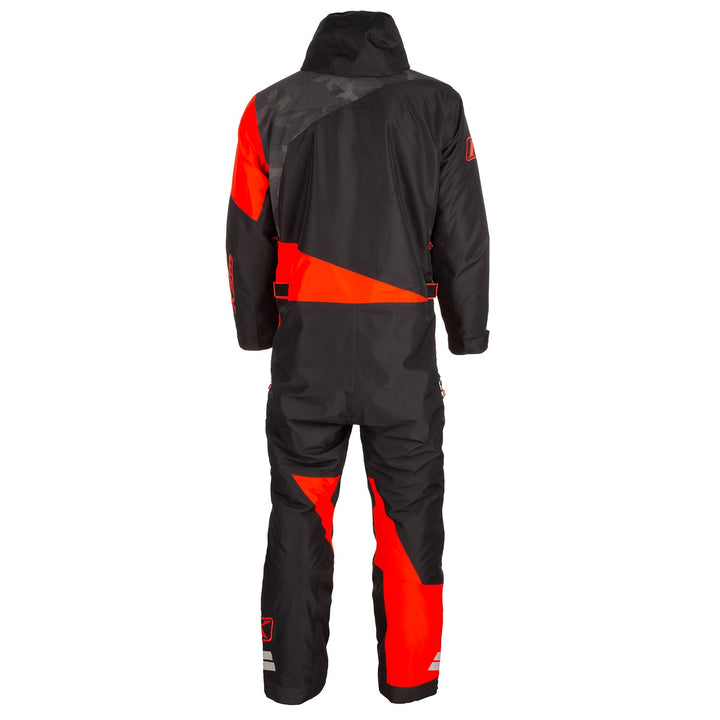 Railslide One-Piece - Black - Fiery Red