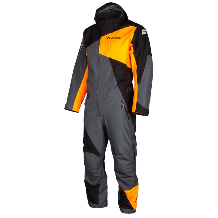 Railslide One-Piece - Black - Strike Orange