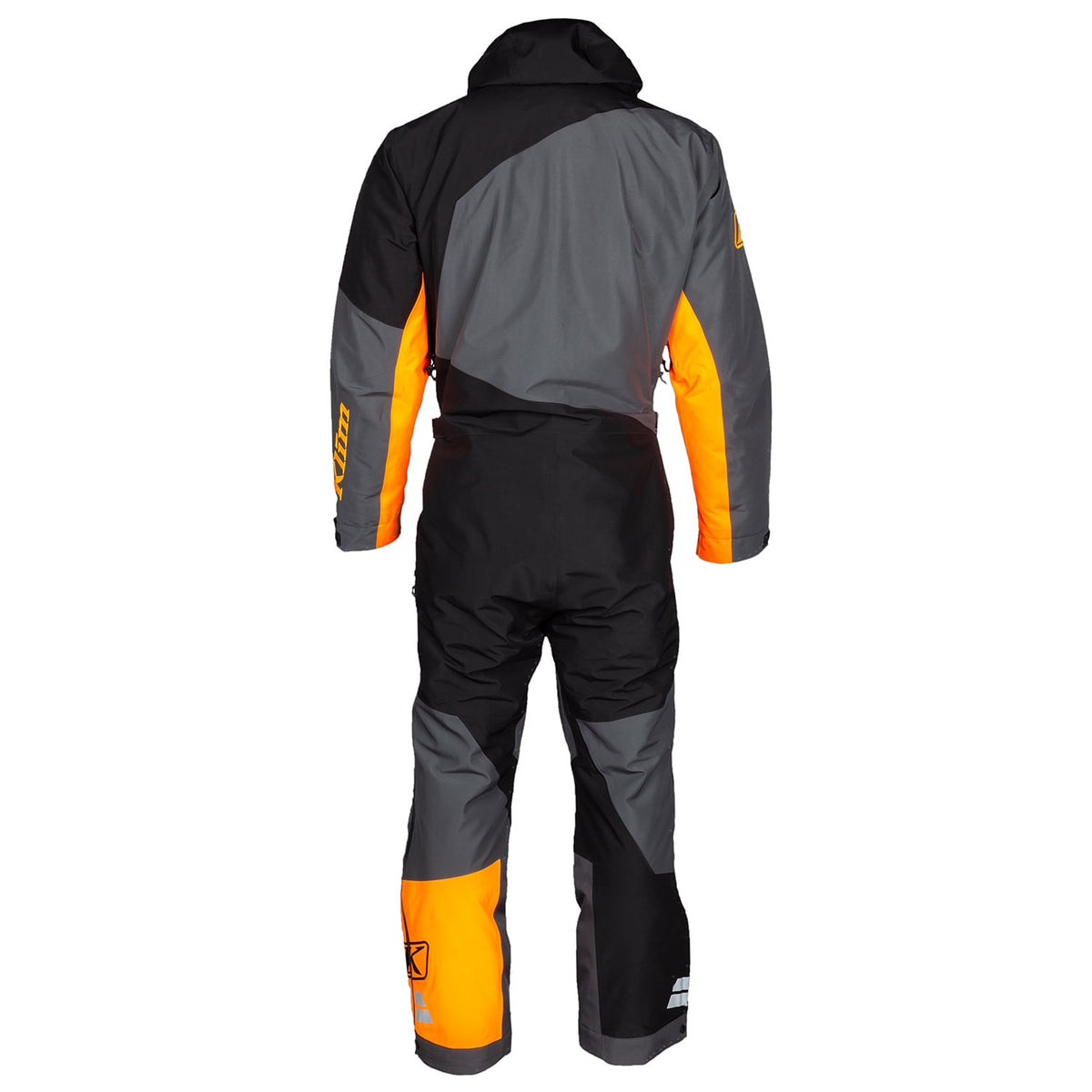 Railslide One-Piece - Black - Strike Orange