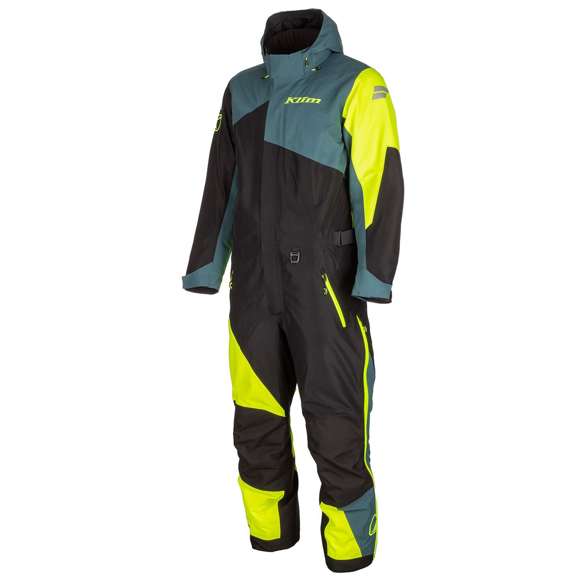 Railslide One-Piece - Petrol - Hi-Vis