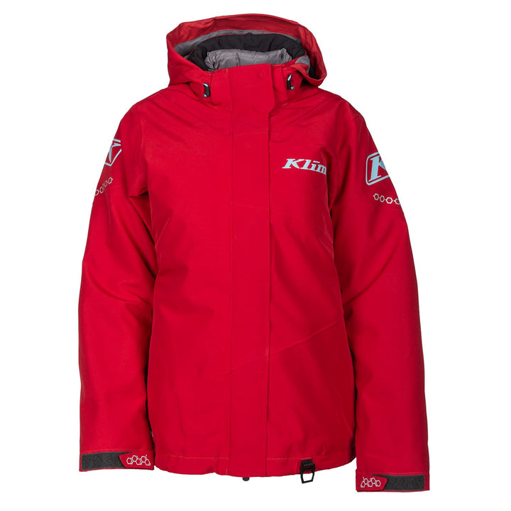 Fuse Jacket - Chili Pepper - Crystal Blue