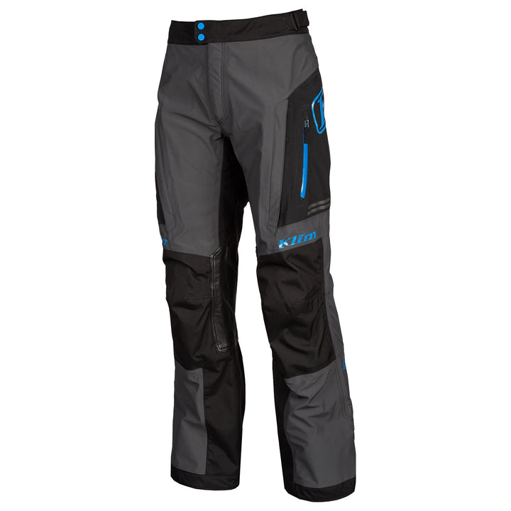 Klim Traverse Pant - Black - Kinetik Blue
