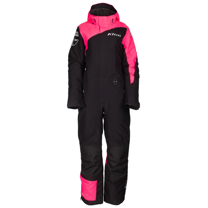 Vailslide One-Piece - Black - Knockout Pink