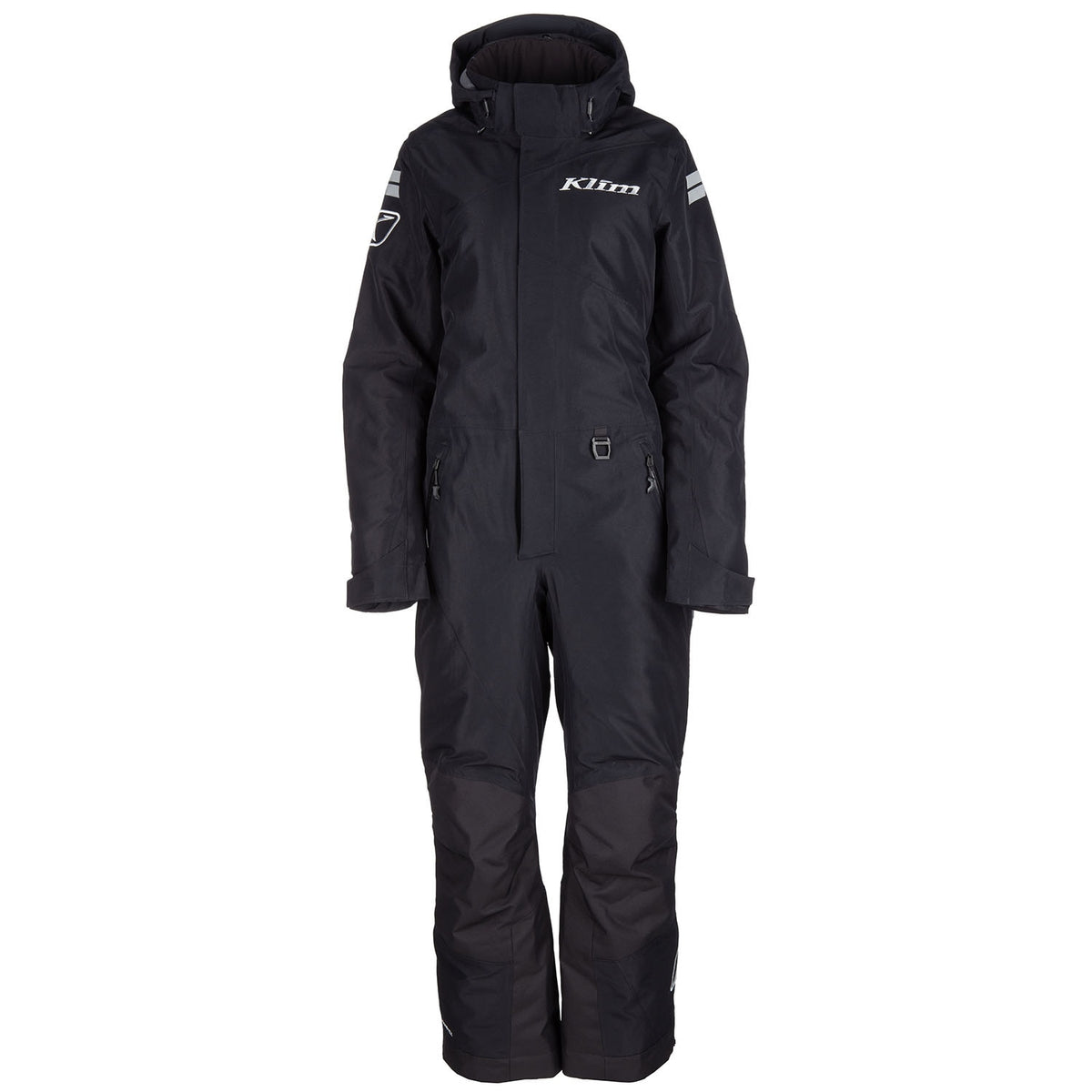 Vailslide One-Piece - Black - Metallic Silver