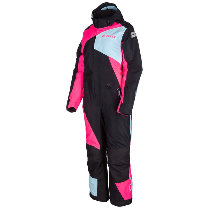 Vailslide One-Piece - Crystal Blue - Knockout Pink