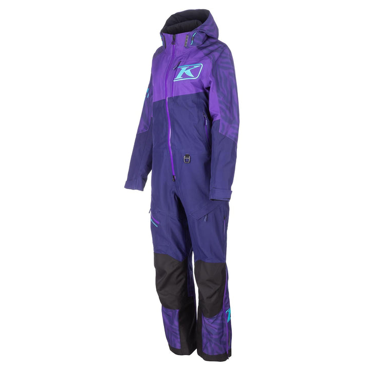 Shredsa One-Piece - Heliotrope - Scuba Blue