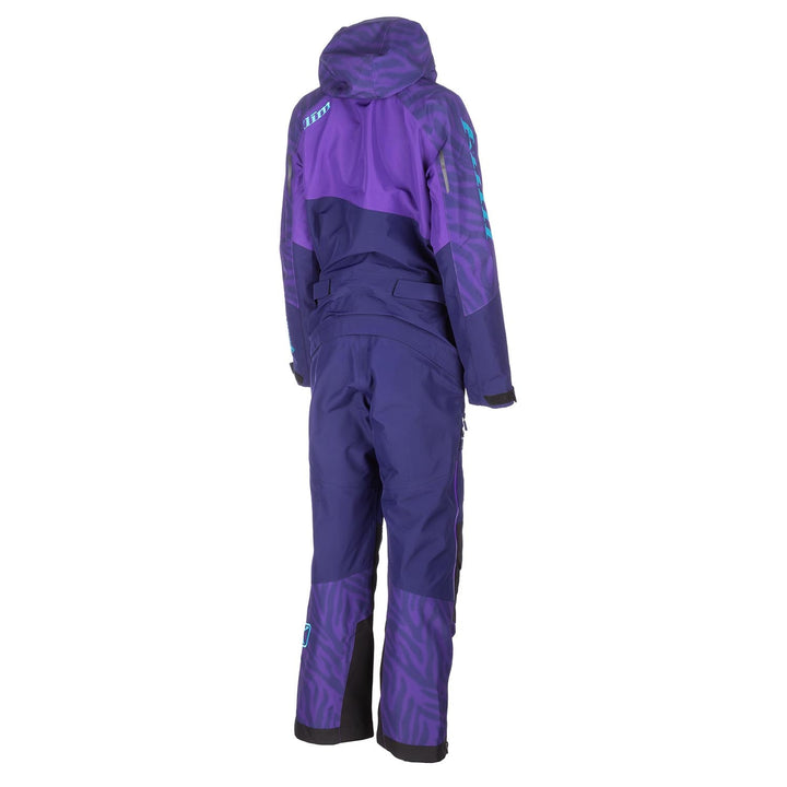 Shredsa One-Piece - Heliotrope - Scuba Blue