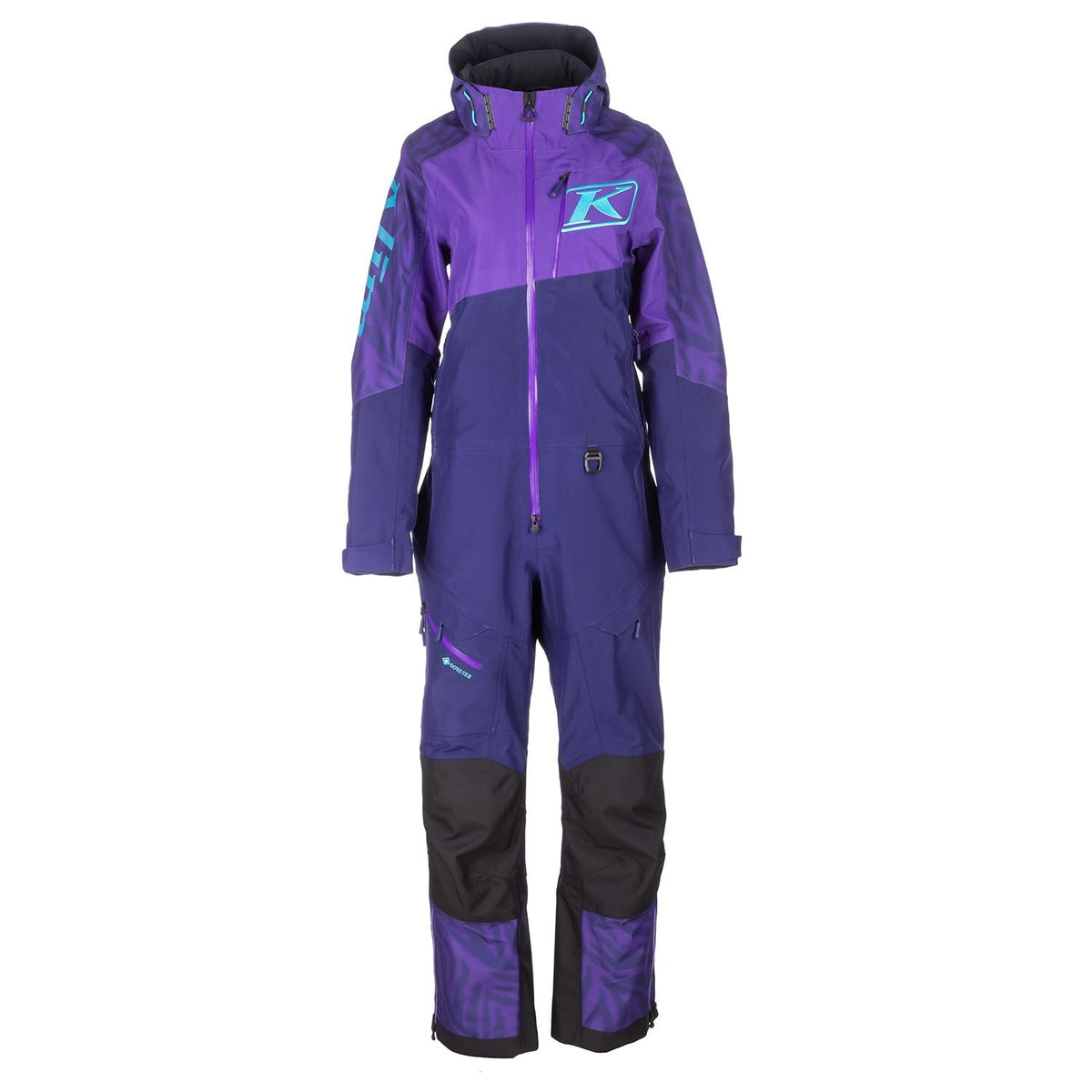 Shredsa One-Piece - Heliotrope - Scuba Blue