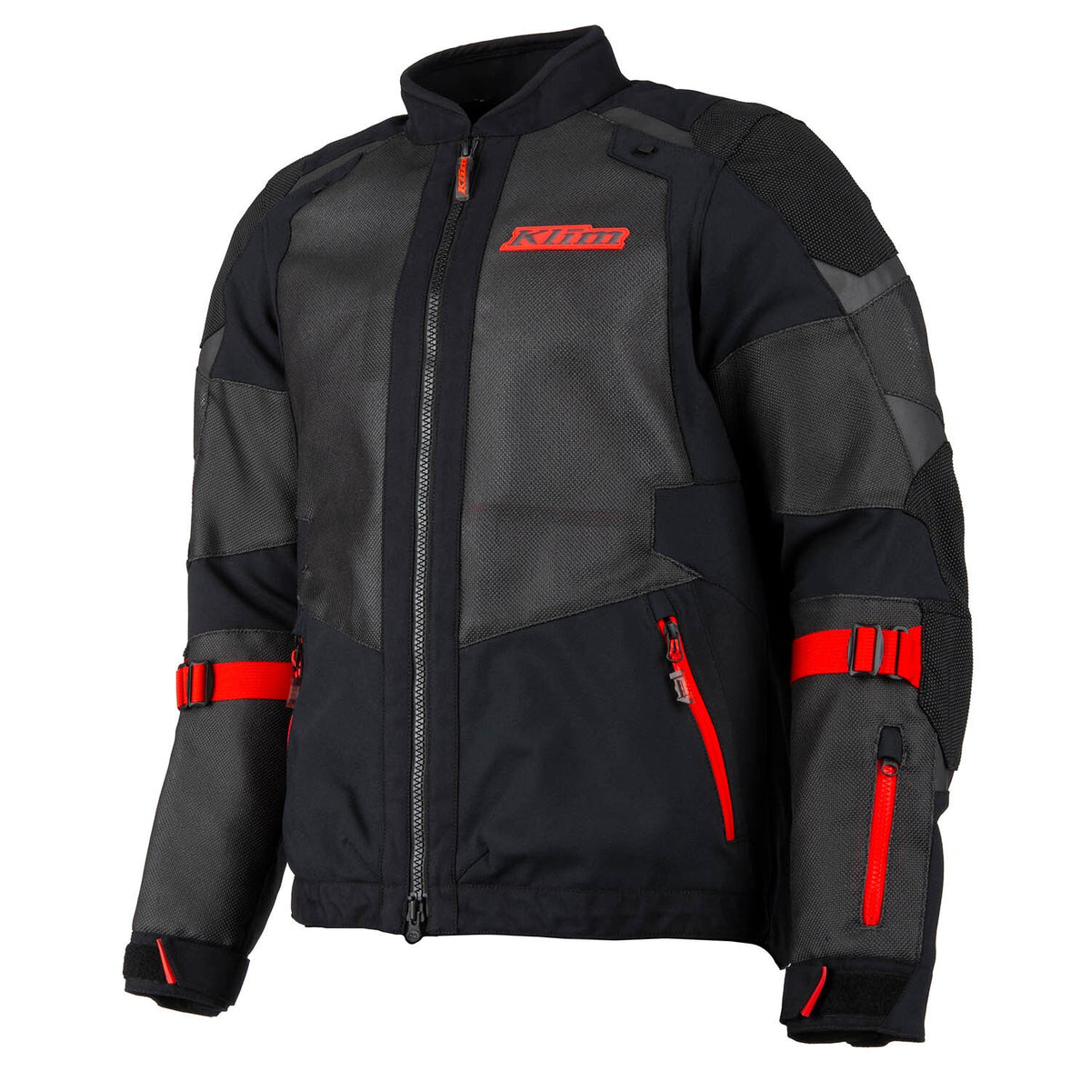 Klim Baja S4 Jacket - Black - Fiery Red