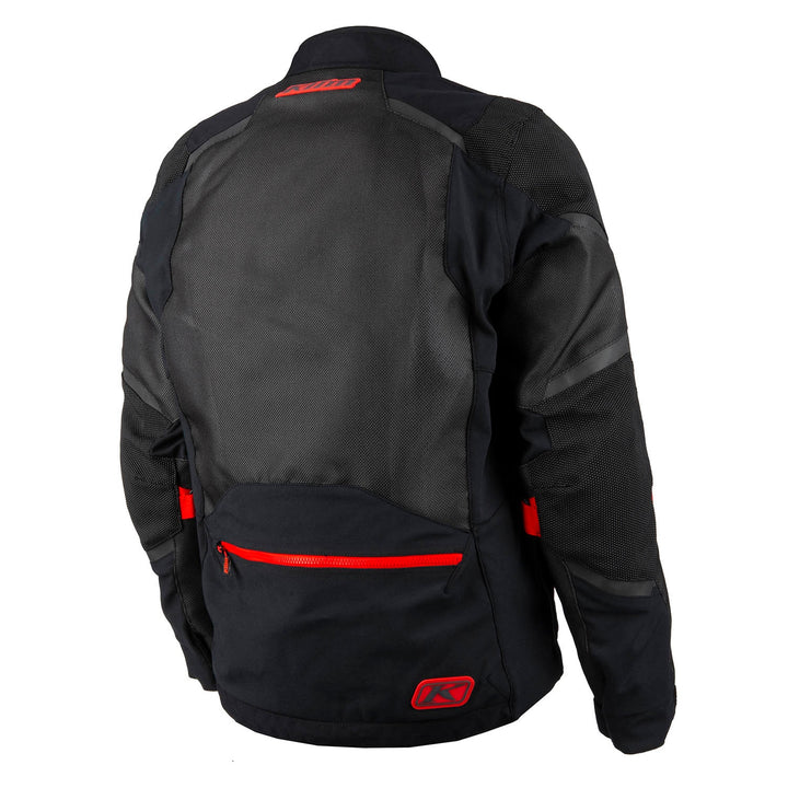 Klim Baja S4 Jacket - Black - Fiery Red