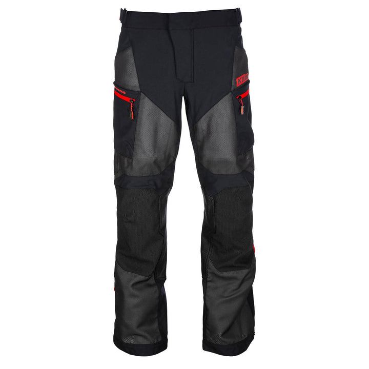 Klim Baja S4 Pant - Black - Fiery Red