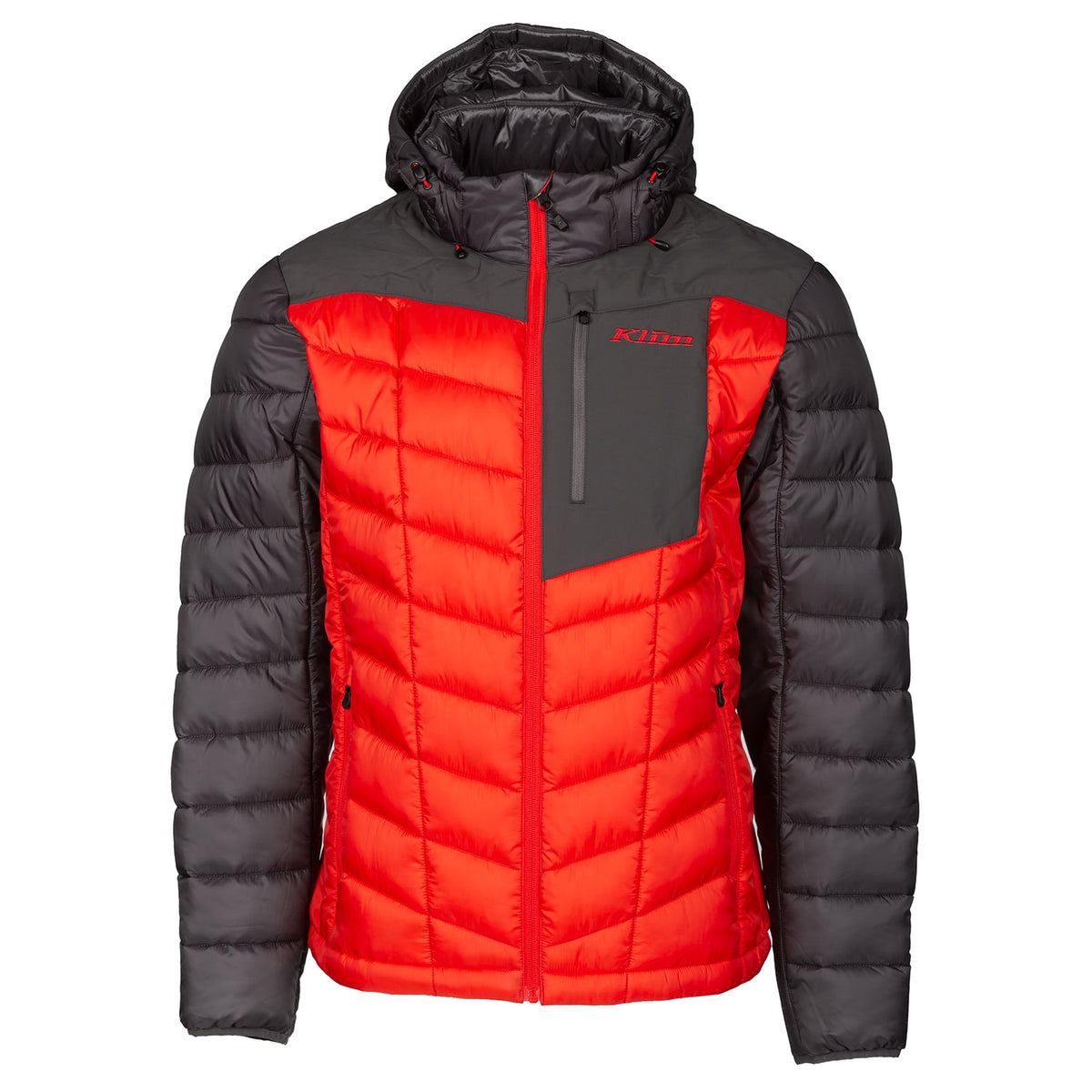 Torque Jacket - Fiery Red - Black