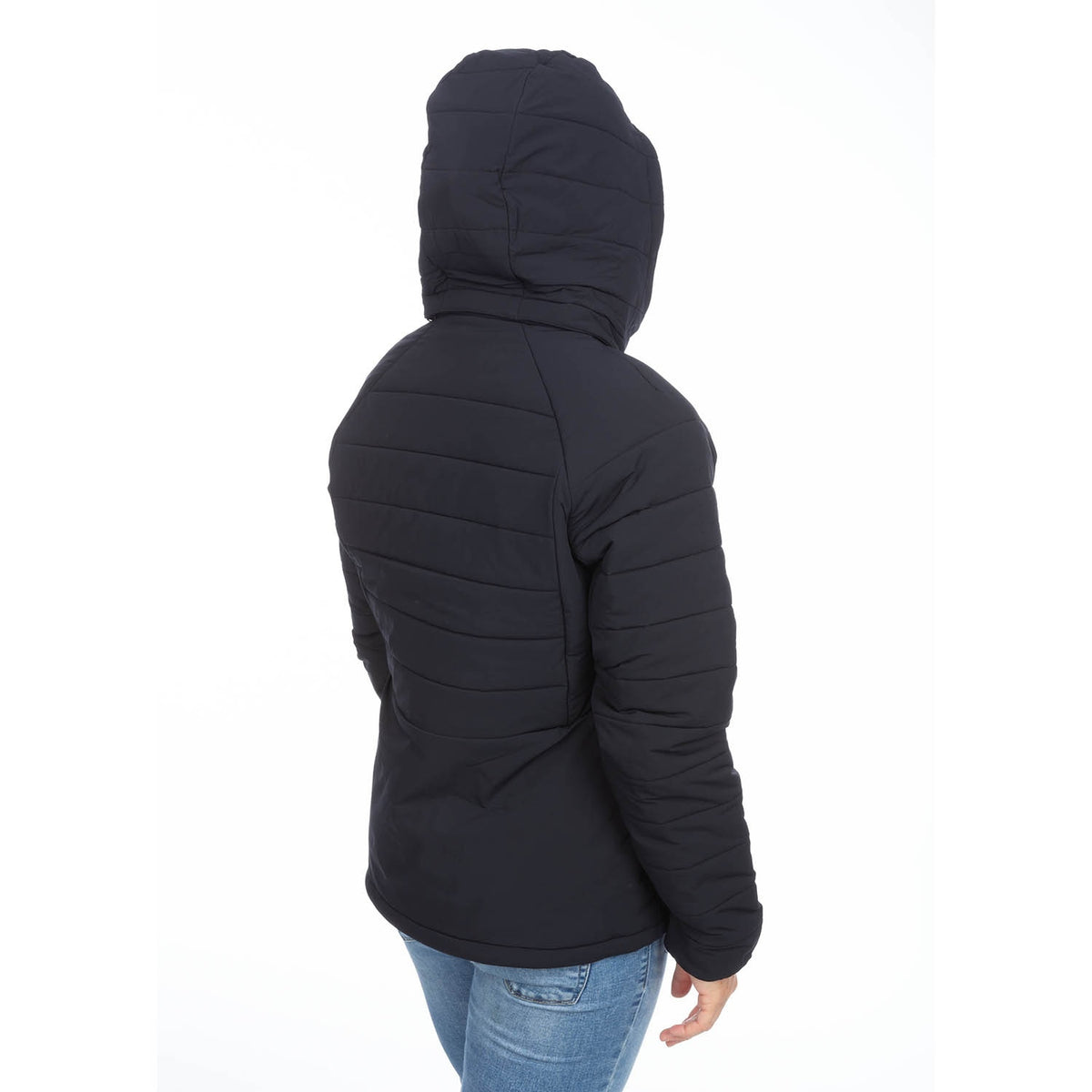 Waverly Stretch Insulated Hooded Jacket - Black
