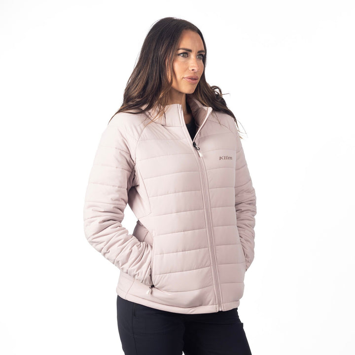 Waverly Stretch Insulated Hooded Jacket - Burnished Lilac