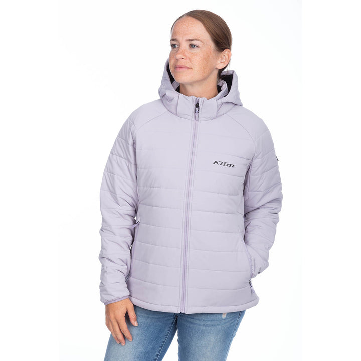 Waverly Stretch Insulated Hooded Jacket - Wisteria