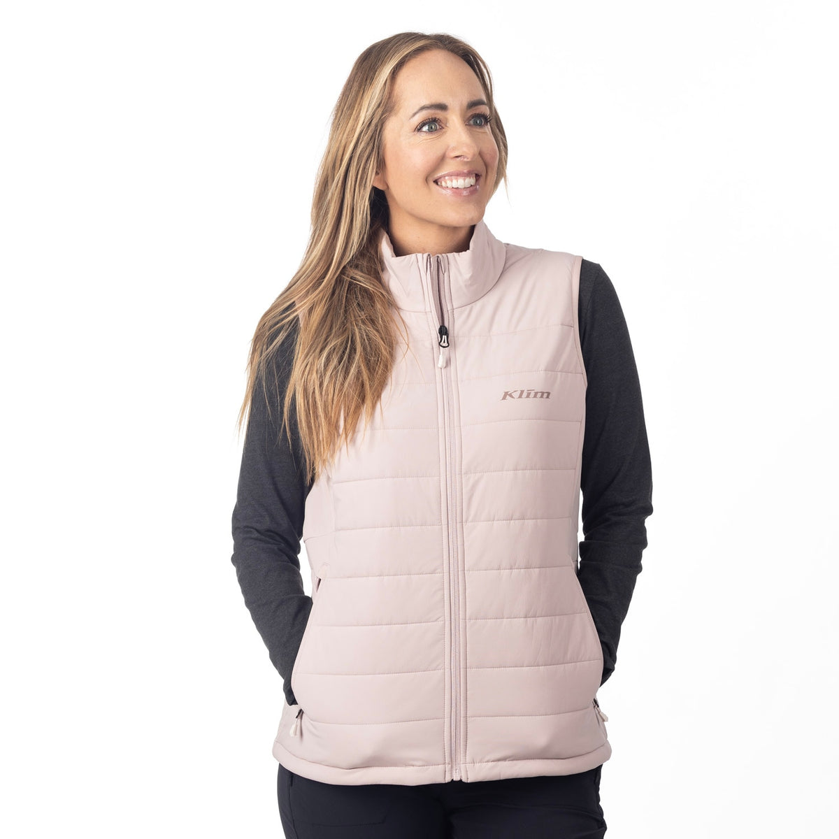 Waverly Stretch Insulated Vest - Burnished Lilac