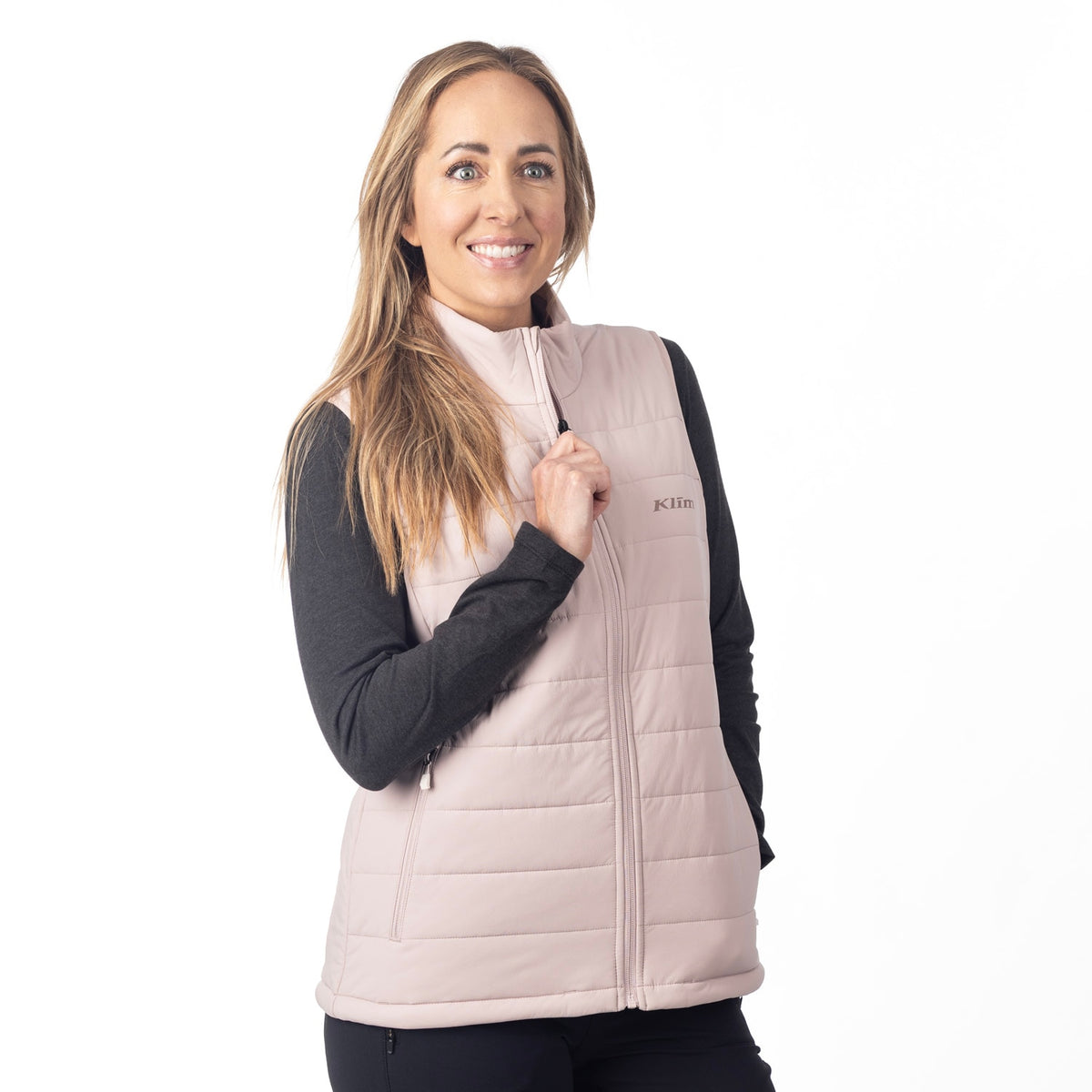 Waverly Stretch Insulated Vest - Burnished Lilac