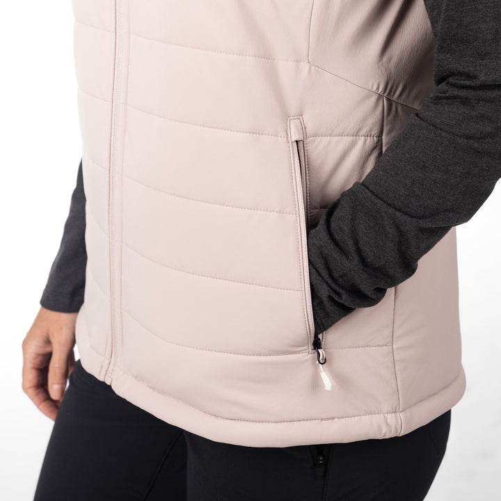 Waverly Stretch Insulated Vest - Burnished Lilac