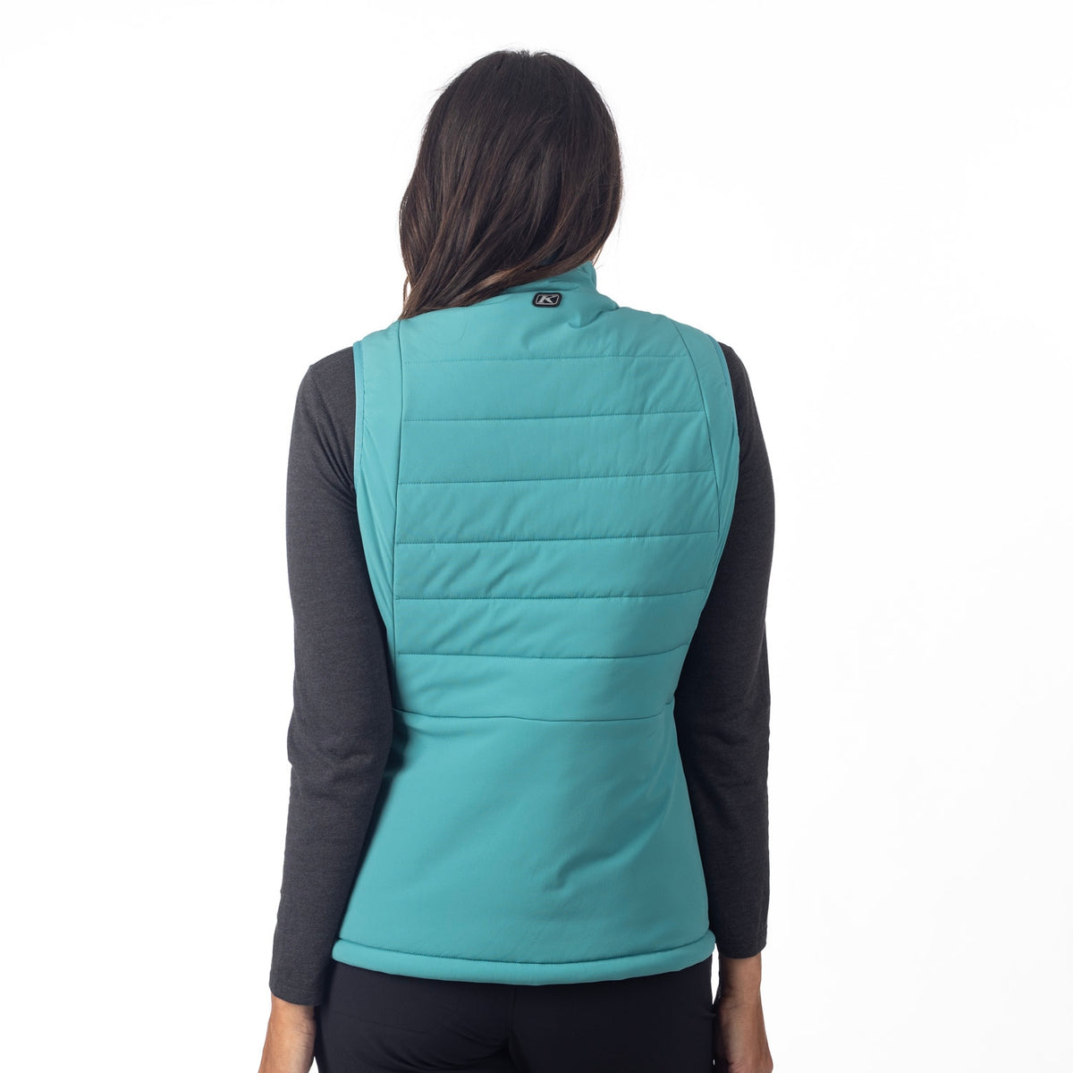 Waverly Stretch Insulated Vest - Green-Blue Slate