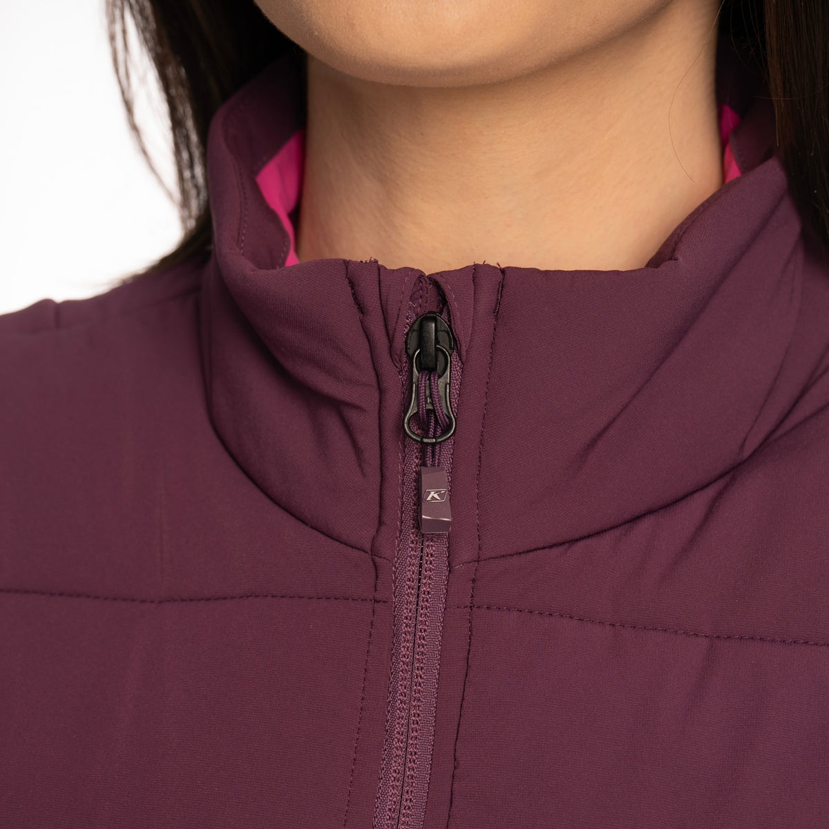 Waverly Stretch Insulated Vest - Italian Plum