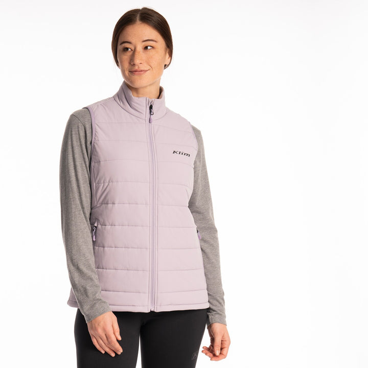Waverly Stretch Insulated Vest - Wisteria