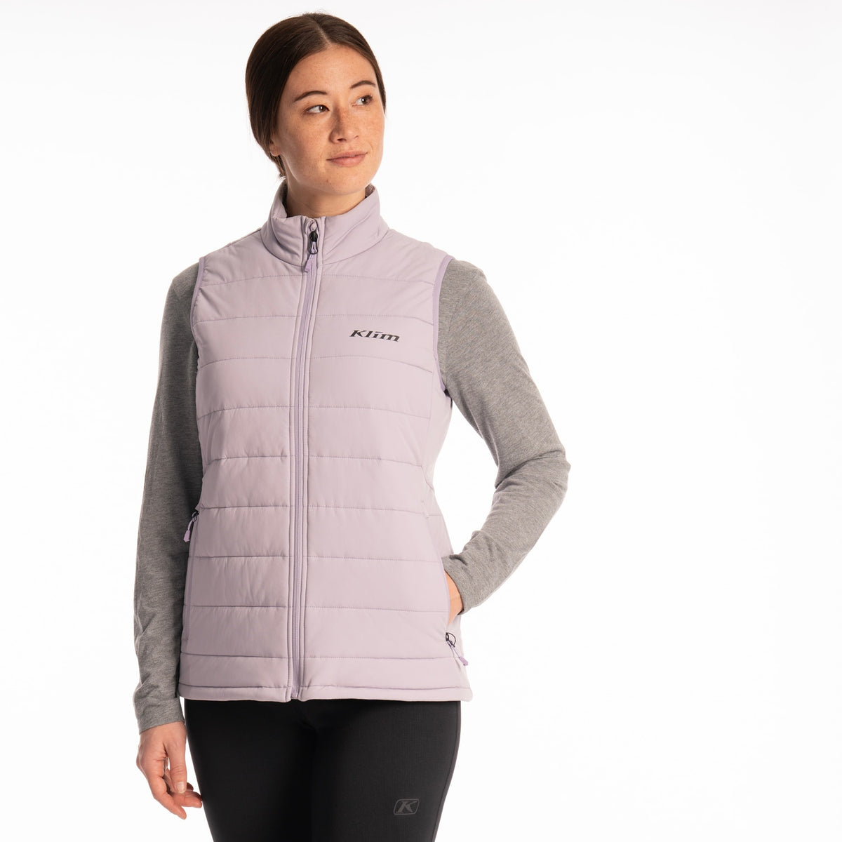 Waverly Stretch Insulated Vest - Wisteria