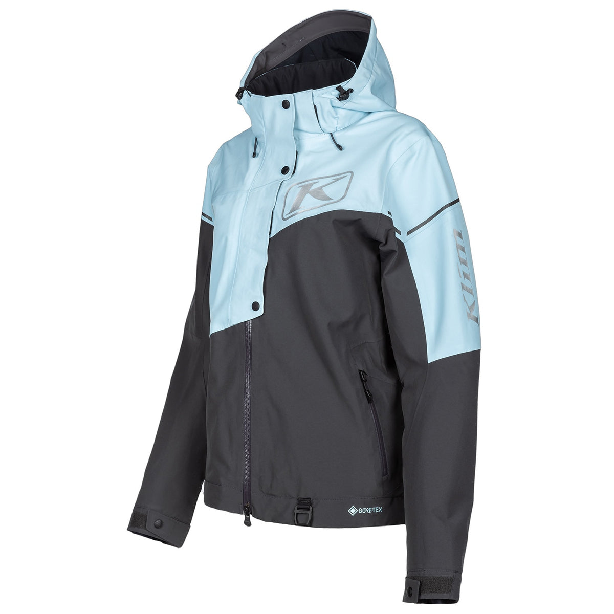 Klim Women's Alpine Jacket - Asphalt - Crystal Blue