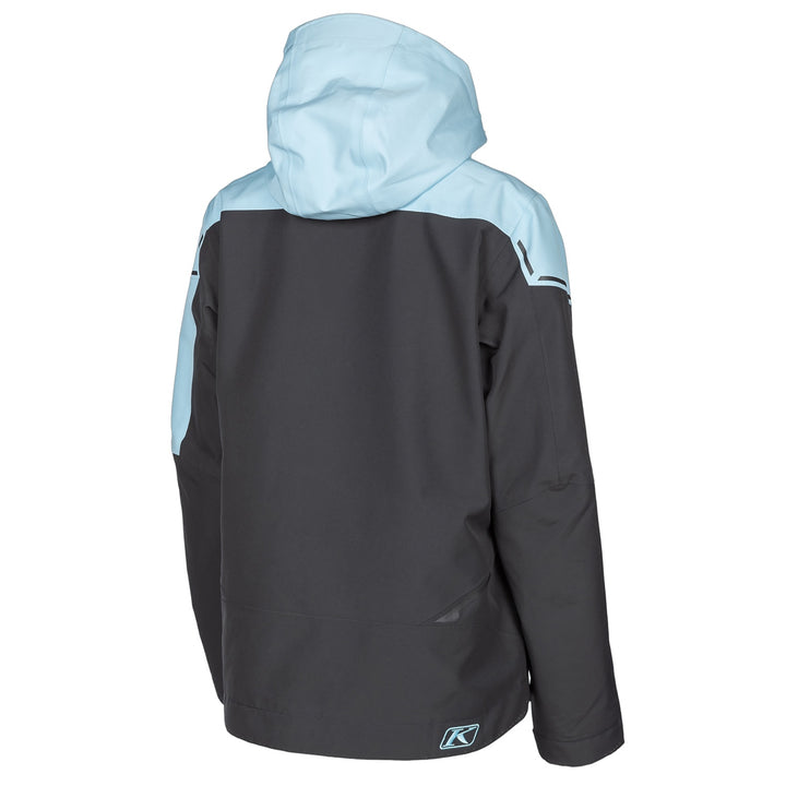Klim Women's Alpine Jacket - Asphalt - Crystal Blue