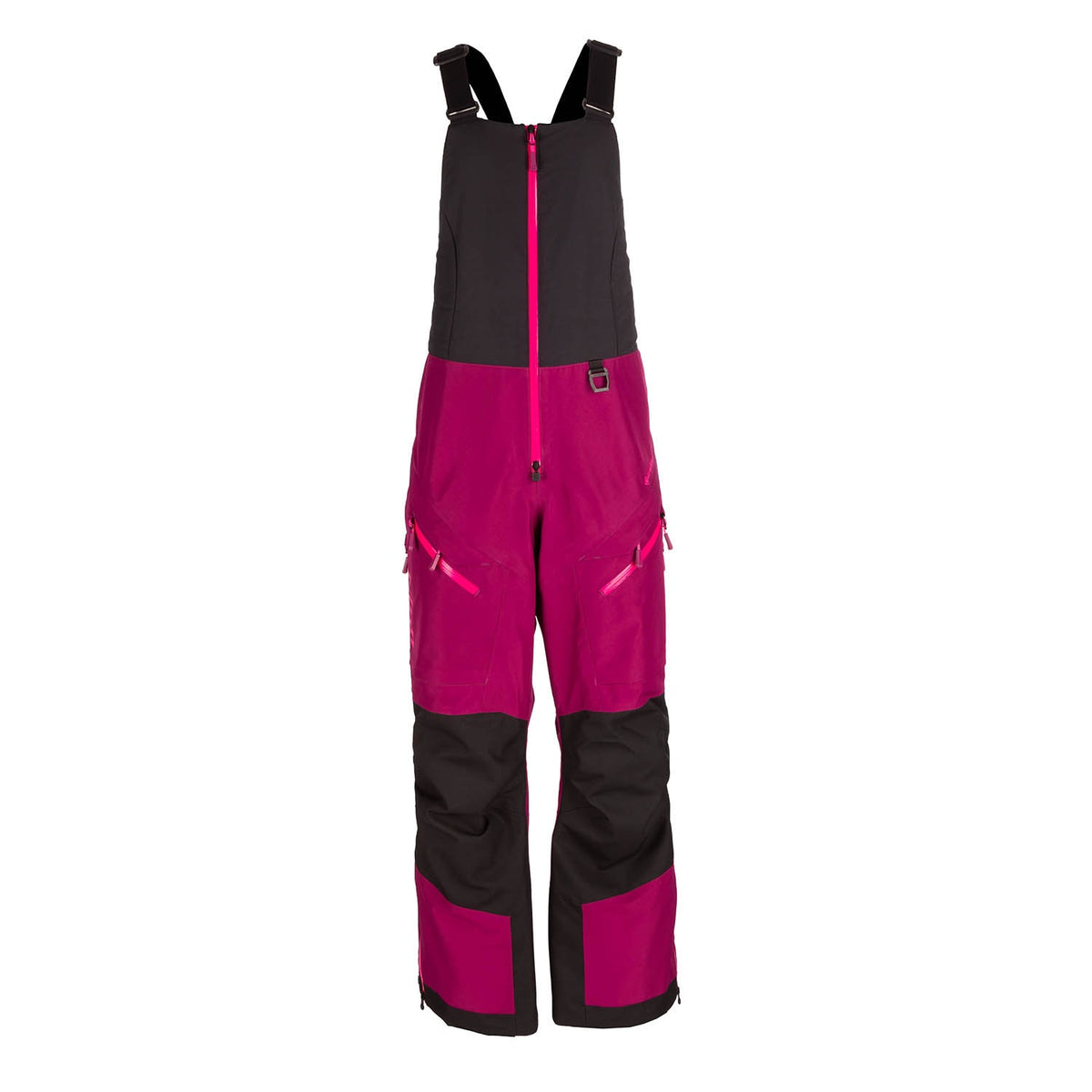 Alpine Bib - Magenta Purple - Pink Glo