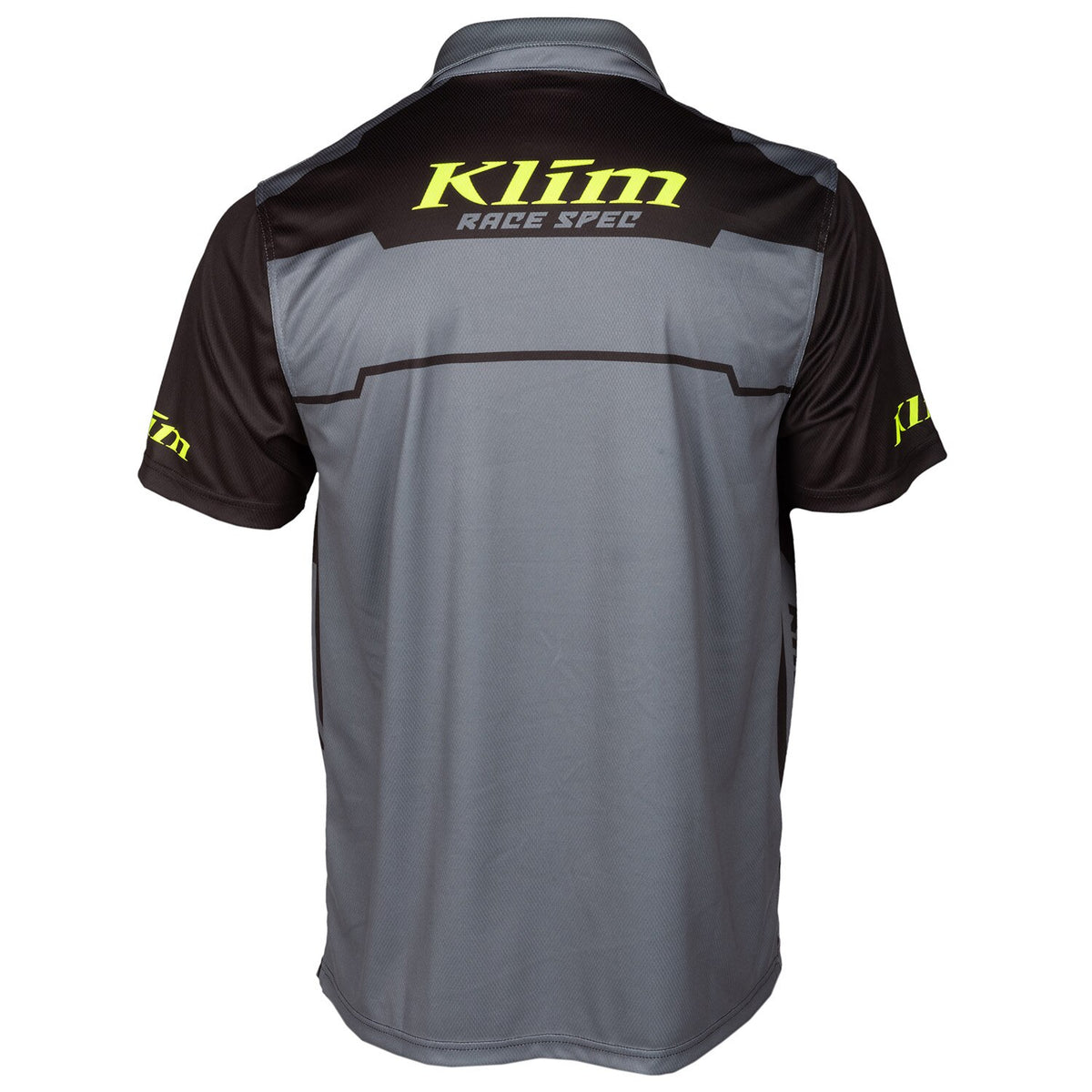 Klim Launch Polo - Castlerock Gray - Black