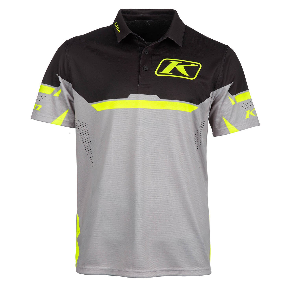 Klim Launch Polo - Black - Monument