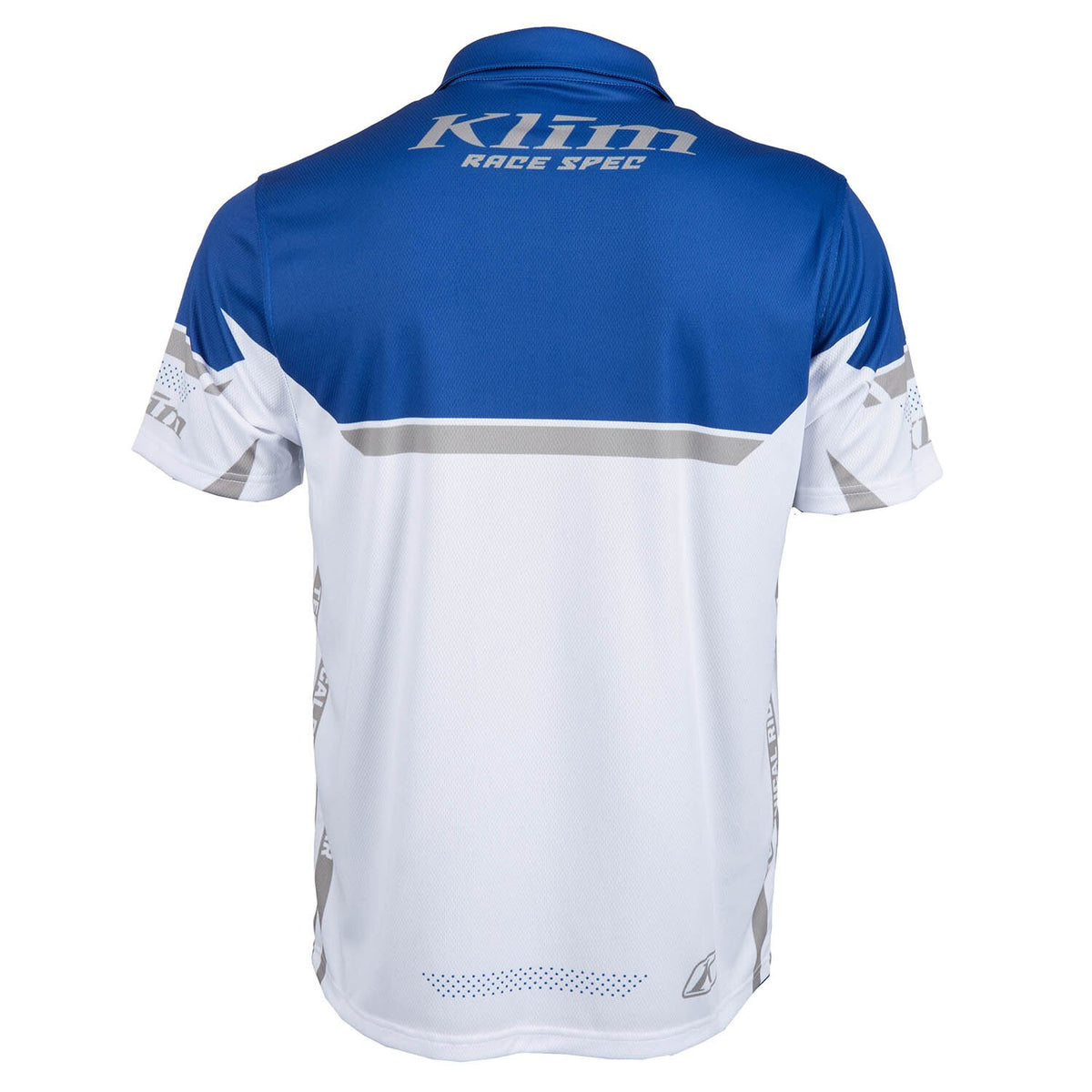 Klim Launch Polo - Nightfall Blue - White