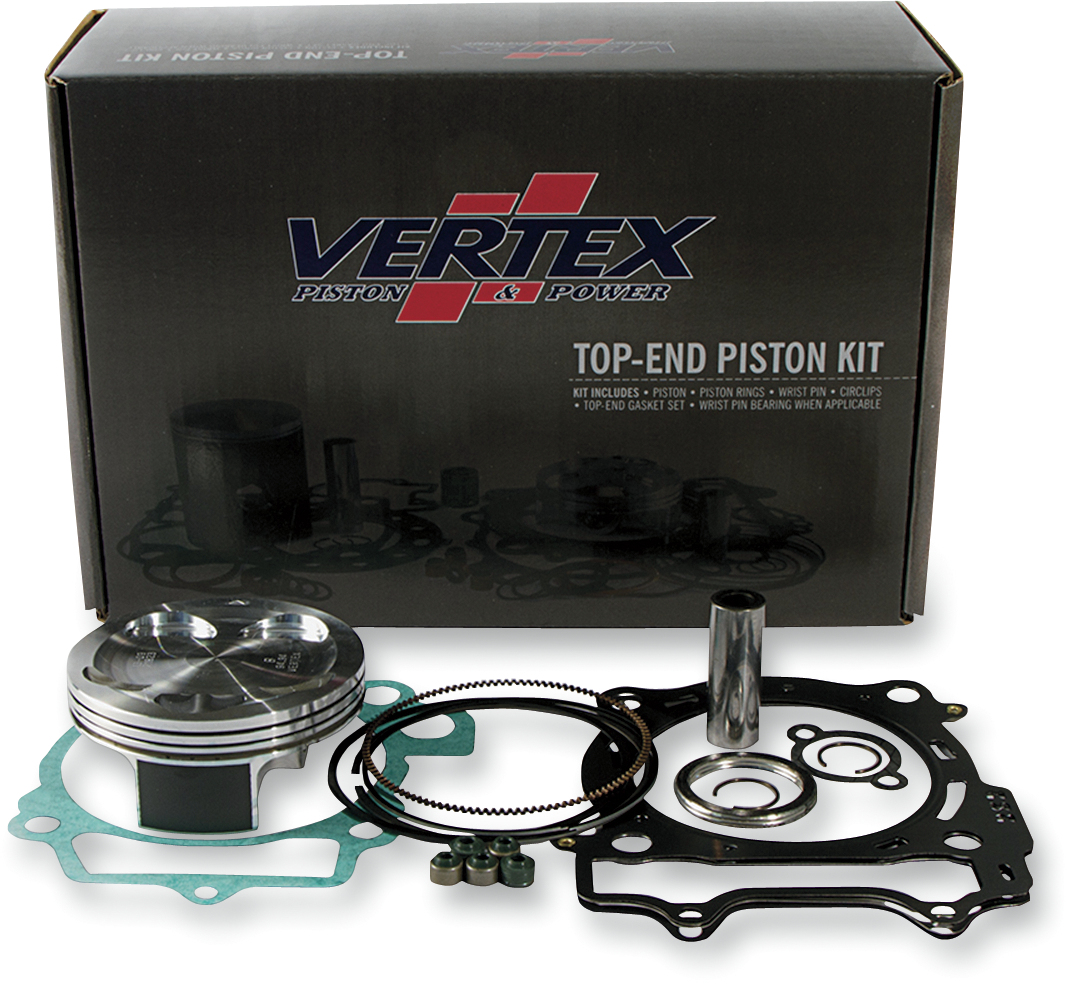 Vertex VTK22998B Top End Piston Kit for Suzuki RM125, 53.96 mm