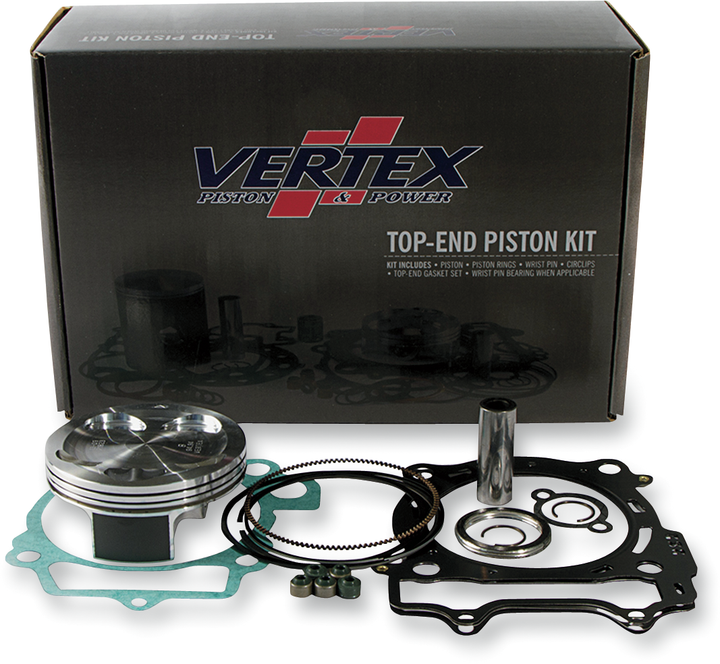 Vertex VTK22998B Top End Piston Kit for Suzuki RM125, 53.96 mm