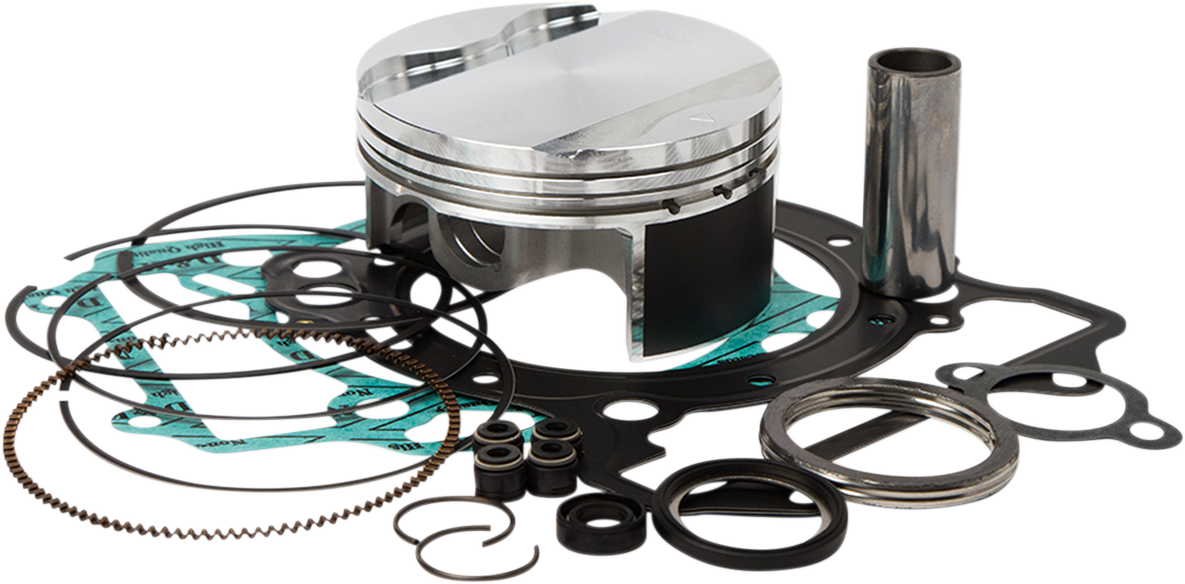 VERTEX VTKTC22951A Top-End Piston Kit for Kawasaki and Suzuki, 89.96 mm
