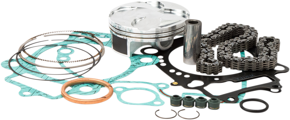 Vertex VTKTC23113B Top End Piston Kit for Honda CRF250R/X, 77.96 mm