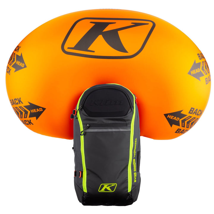 Atlas 14 Avalanche Airbag Pack - Asphalt - Hi-Vis