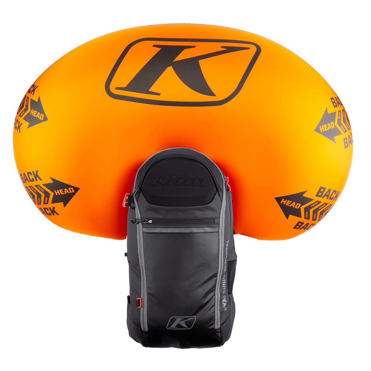 Atlas 14 Avalanche Airbag Pack - Black - Castlerock
