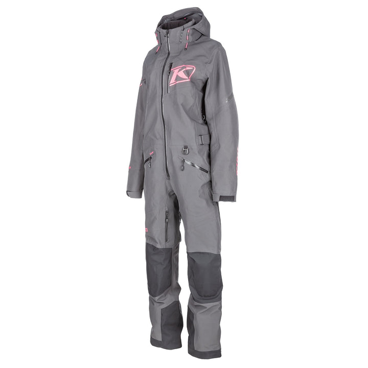 Ripsa Vapor One-Piece - Asphalt - Knockout Pink
