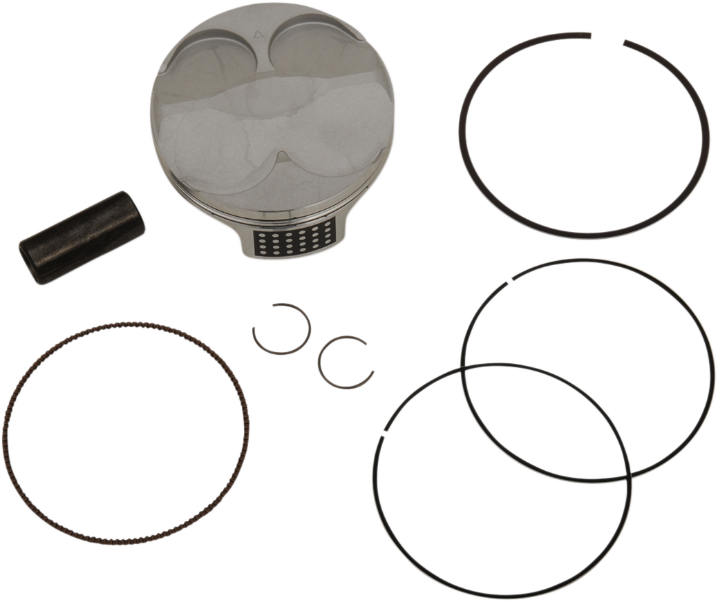 Vertex 24220A Forged High-Compression Piston Kit for Yamaha YZ250F, 76.95 mm