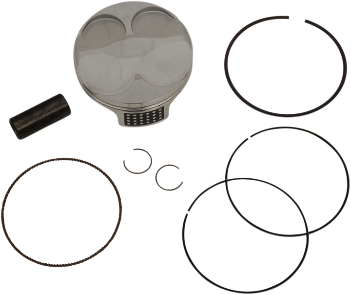 Vertex 24220A Forged High-Compression Piston Kit for Yamaha YZ250F, 76.95 mm