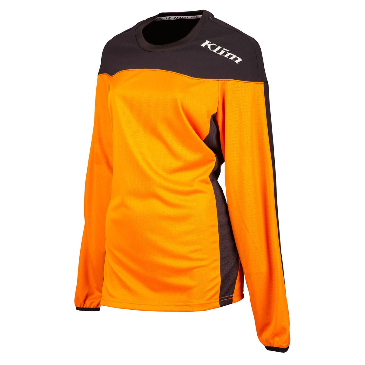 Klim Women's Rebelle Jersey - Ember Orange - Black