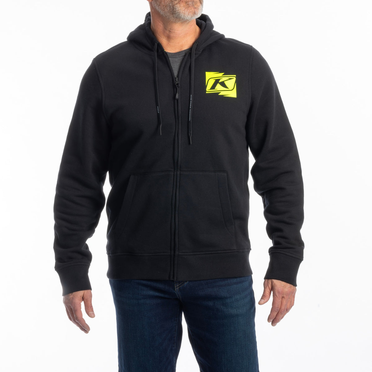 Klim Electric Hoodie - Black - Hi-Vis