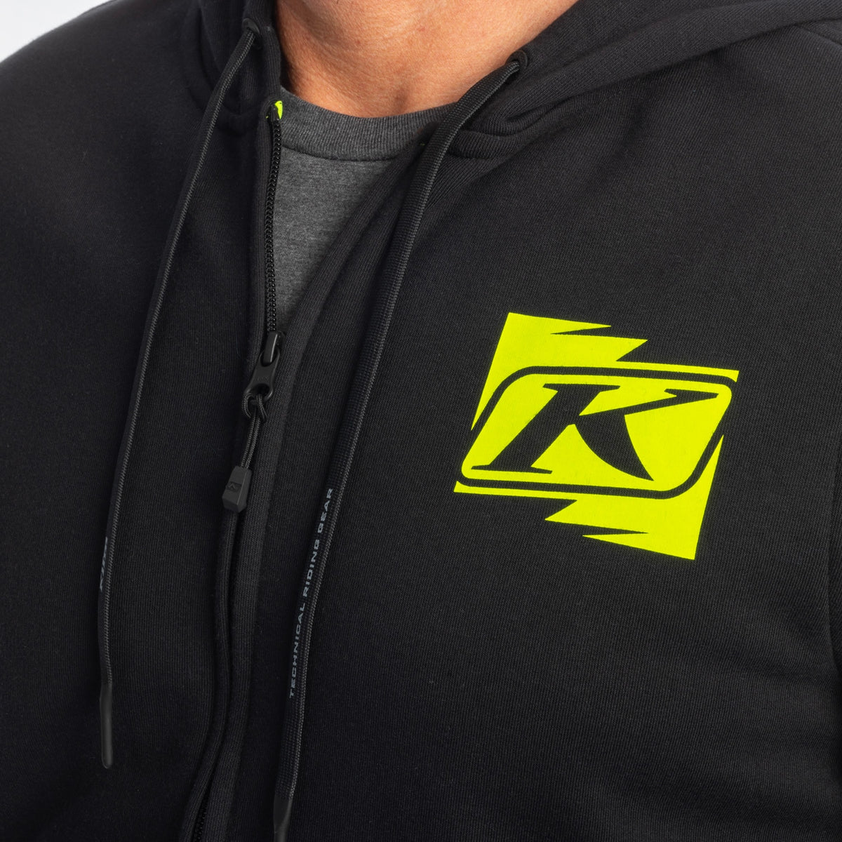 Klim Electric Hoodie - Black - Hi-Vis