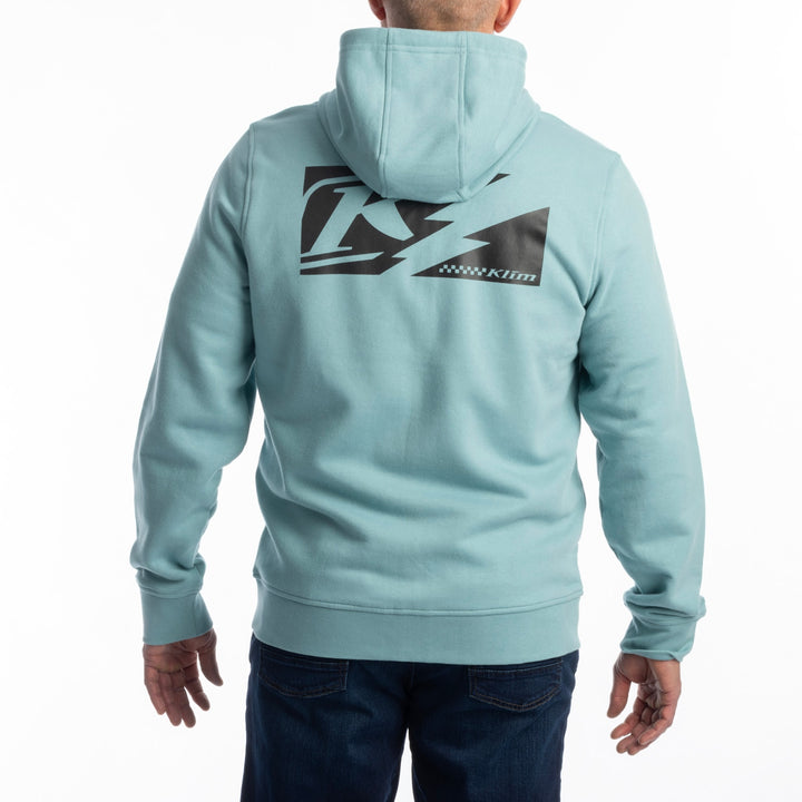 Klim Electric Hoodie - Mineral Blue - Black