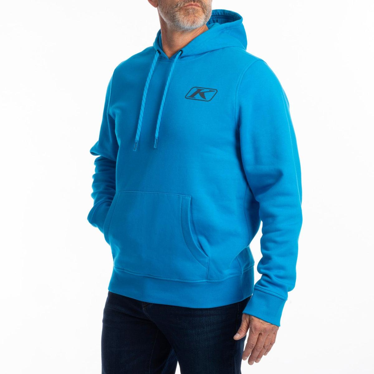 Klim Rippin' Pullover Hoodie - Methyl Blue - Dress Blues