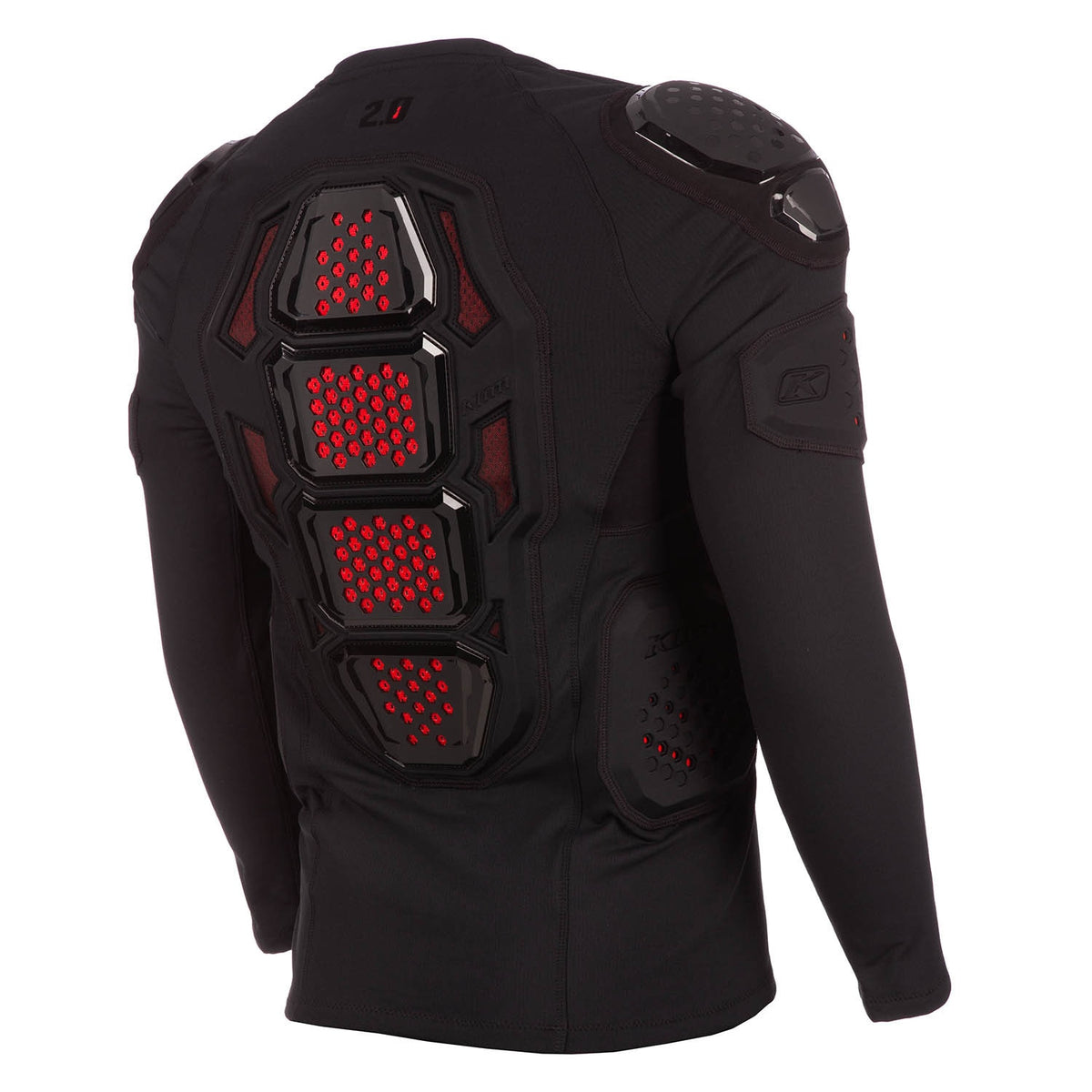 Aggressor Armored Shirt 2.0 w/Back Pad - Black