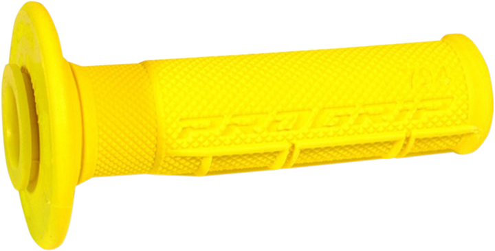 PRO GRIP 794 Single Density MX Grips for 7/8-Inch Handlebars, Fluorescent Yellow - PA079400TRGF