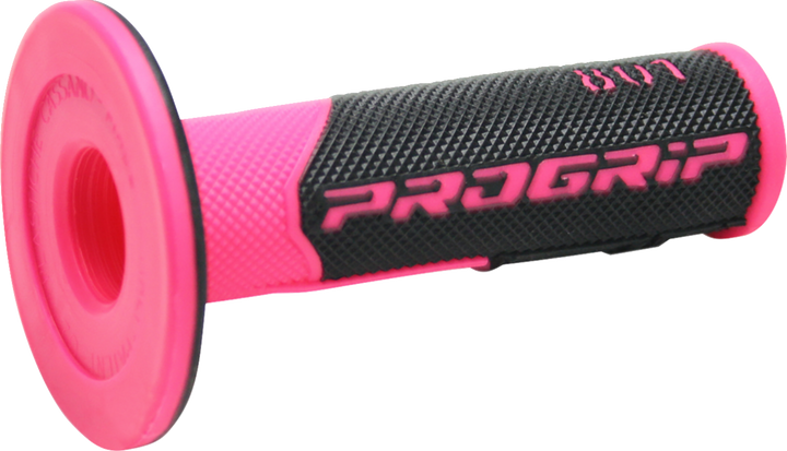 PRO GRIP 801 Hybrid Duo-Density Cross Grips, Fluorescent Pink/Black, PA080100FX02