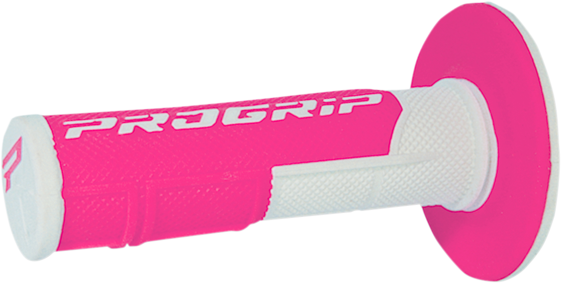 PRO GRIP 801 Hybrid Duo-Density Cross Grips White/Fluorescent Pink PA080100BIFX